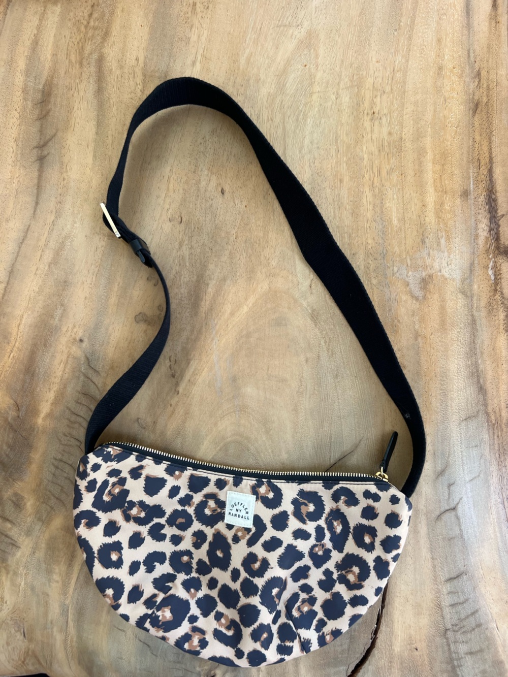 Loeffler Randall Leopard Crossbody